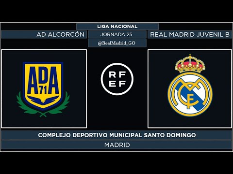 AD Alcorcón - Real Madrid Juvenil B | Liga Nacional 2021/22 | Jornada 25
