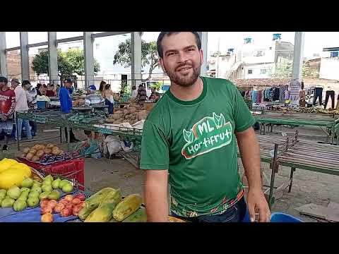 Feira livre da cidade de Riacho das Almas PE