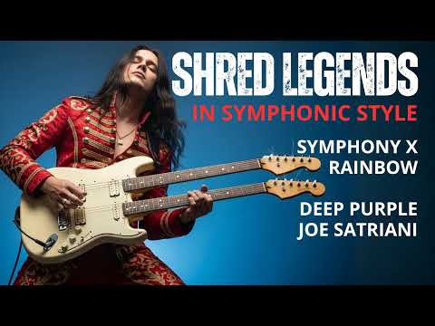 Symphony X, Satriani, Rainbow, Deep Purple | Shred Legends in Symphonic Style | AI Orchestral Covers