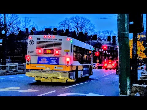 The 2nd Suburban Bus! | Yoshi's Ride Series {S5-E18} - Riding the FULL 74 🚌 - {MBTA}