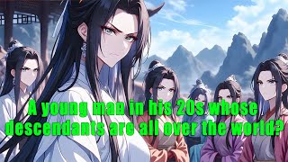 A young man in his 20s whose descendants are all over the world?