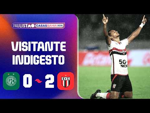 GUARANI 0 X 2 BOTAFOGO | MELHORES MOMENTOS | 7ª RODADA | PAULISTÃO CASAS BAHIA 2026