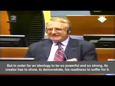 The end of Dr Vojislav Seselj Opening Statement in the Hague Tribunal