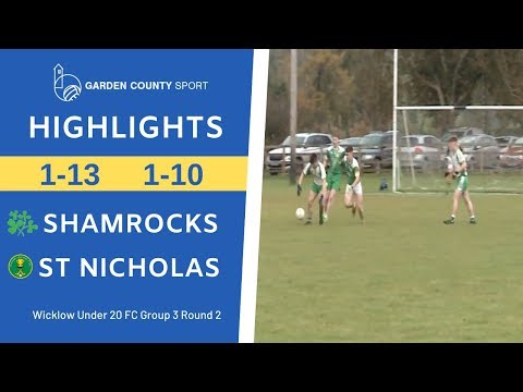 Wicklow U20 FC - Shamrocks v St Nicholas | Highlights