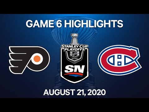NHL Highlights | 1st Round, Game 6: Flyers vs. Canadiens - Aug. 21, 2020