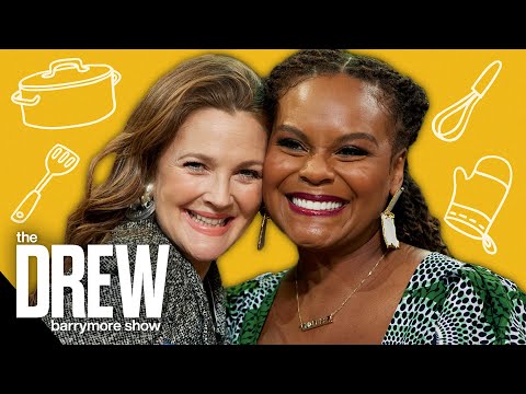 Tabitha Brown's Vegan Pecan & Mango de Gallo Stuffed Avocado Recipe | The Drew Barrymore Show