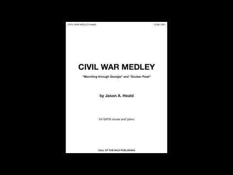 CIVIL WAR MEDLEY, arranged for SATB voices by Jason A. Heald, performed by Roseburg Concert Chorale
