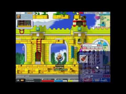 Maplestory Europe ~ scrolling a perfect axe with miracle scrolls !