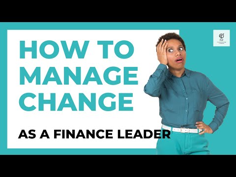 Change Management | Finance leadership skills | Managing change | CFO training videos | start-ups