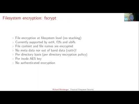 Practical Filesystem Security for Embedded Systems, Richard Weinberger