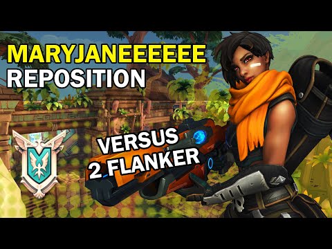 vs 2 Flank 163K Damage Maryjaneeeeee Kinessa Competitive (Master) REPOSITION