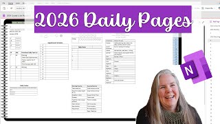 2026 Daily Linked Pages Template setup