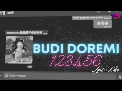 Budi Doremi - 123456 (Official Lyric Video)