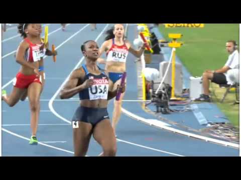 Women's 4x100m Relay Final - WC Daegu 2011