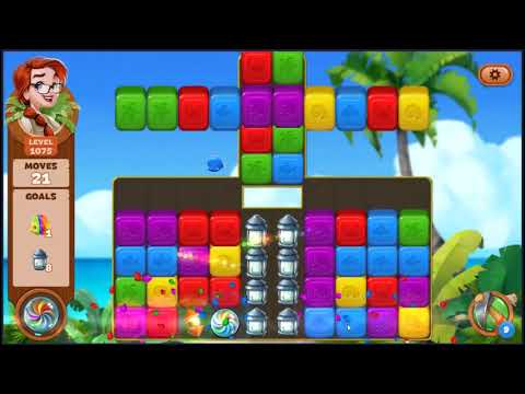 Lost Island Blast Adventure Level 1075 - NO BOOSTERS 🏝️ | SKILLGAMING ✔️