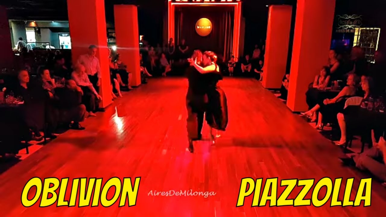 Oblivion Astor Piazzolla, tango baile Leandro Capparelli, Jeannette Erazu, Milonga Parakultural