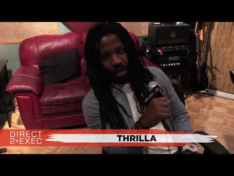 Thrilla (@Dippromotions) Performs at Direct 2 Exec Los Angeles 4/18/18 -  Warner Music Group