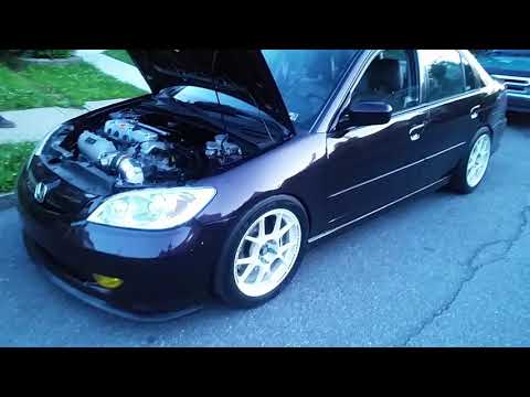 Civic 2001 k24 swapped completed