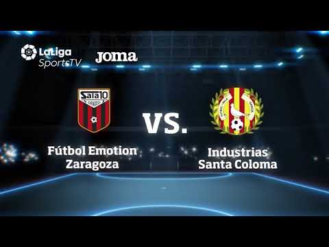 Gol Dani Santos (1-3) Fútbol Emotion Zaragoza - Industrias Santa Coloma. J2, 1Div. LNFS