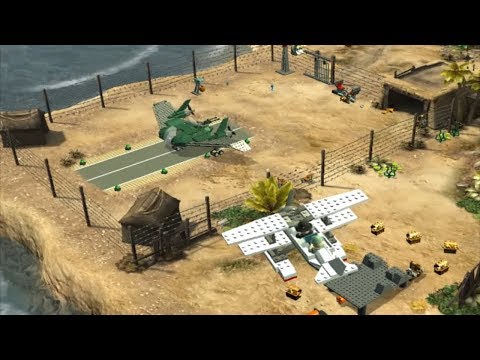 Lego Indiana Jones 2 - How to get to the blocked base before the end of "Raiders of Lost Ark" Story