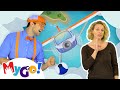 Seaplane Song MyGo Sign Language For Kids Blippi Songs ASL