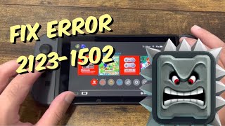 How To Fix Nintendo Switch Error 2123-1502