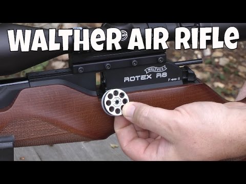 REVIEW: Walther Rotex Rotek RM8 R8 -  8 Shot Air Rifle - Review