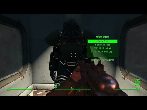 Fallout 4 - 4 X-01 Power Armor Suit Locations (Best/Rarest Armor in the Game)
