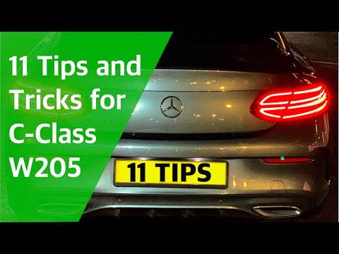 11 SECRET Mercedes FEATURES you didn’t know about - C Class W205
