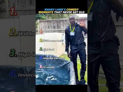 KHABY LAME'S COMEDY MOMENTS THAT NEVER GET OLD#shorts #funny #moments #khabylame #comedy #viral