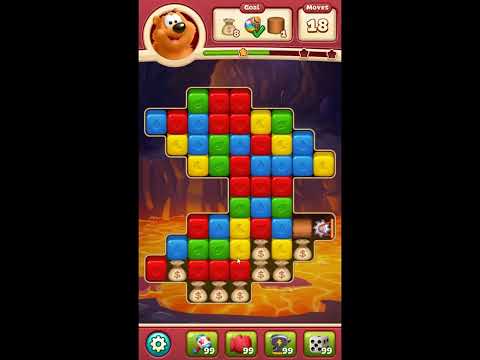 Toon Blast Level 6796 - NO BOOSTERS 🐻🐺🐱 | SKILLGAMING ✔️