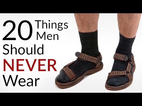 STOP Wearing This! | 20 Things Men Should NEVER Wear | Men's Fashion Faux Pas | Style DONTS