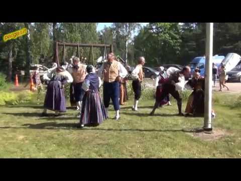 Folk dance - Knytnävspolska, Åland  26.07.2014