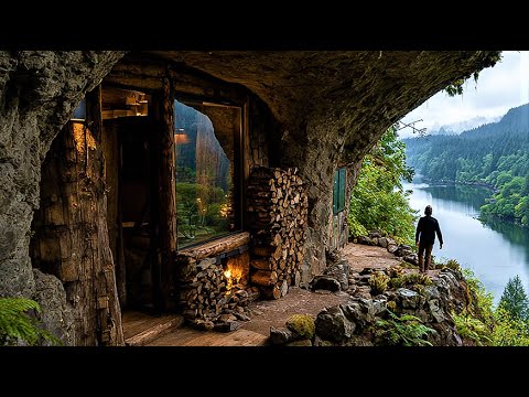 I Found a Cold Stone Cave and Turned it into a Warm Winter Sanctuary
