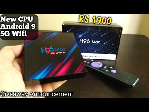 Latest H96 Max RK 3318 Android 9 TV Box | BR Tech Films |