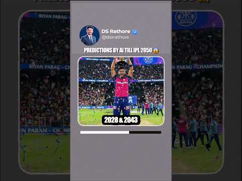 AI'S PREDICTIONS TILL IPL 2050