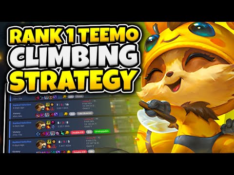 #1 TEEMO SHOWS HOW TO CLIMB OUT OF ELO HELL
