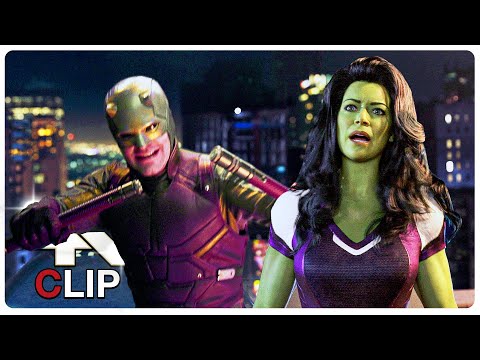 She Hulk Vs Daredevil - Fight Scene | SHE HULK (NEW 2022) CLIP 4K