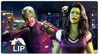 She Hulk Vs Daredevil - Fight Scene | SHE HULK (NEW 2022) CLIP 4K