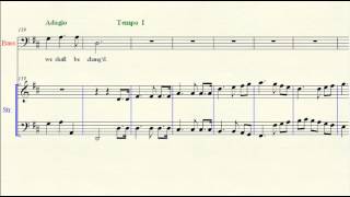 Bass Aria: Messiah 45-46 The Trumpet Shall Sound - Handel