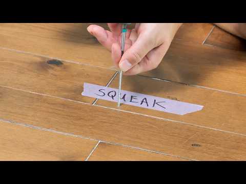 The Tricks To Fix A Squeaky Wood Floor!