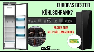 Sensation ! Weltweit erster SLIM Kühlschrank mit 2 Kältemaschinen !❄️