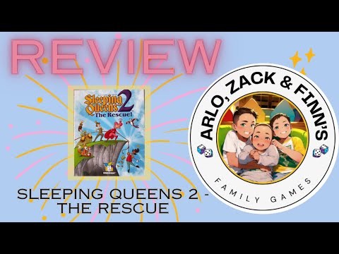 Family Game Night: Children's Review of Sleeping Queens 2 - The Rescue