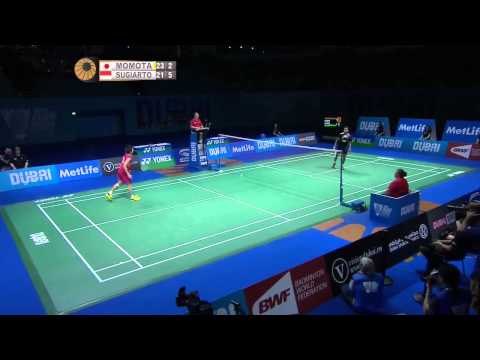 Day 3 - 2014 Dubai Superseries Finals - Kento Momota vs Tommy Sugiarto