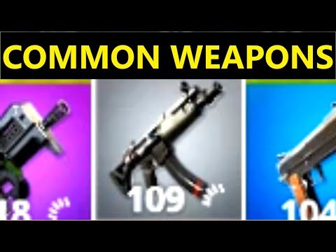 Deal Damage with Common weapons (Fortnite Week 3 Chapter 2 Season 1 Forged in Slurp Challenges)