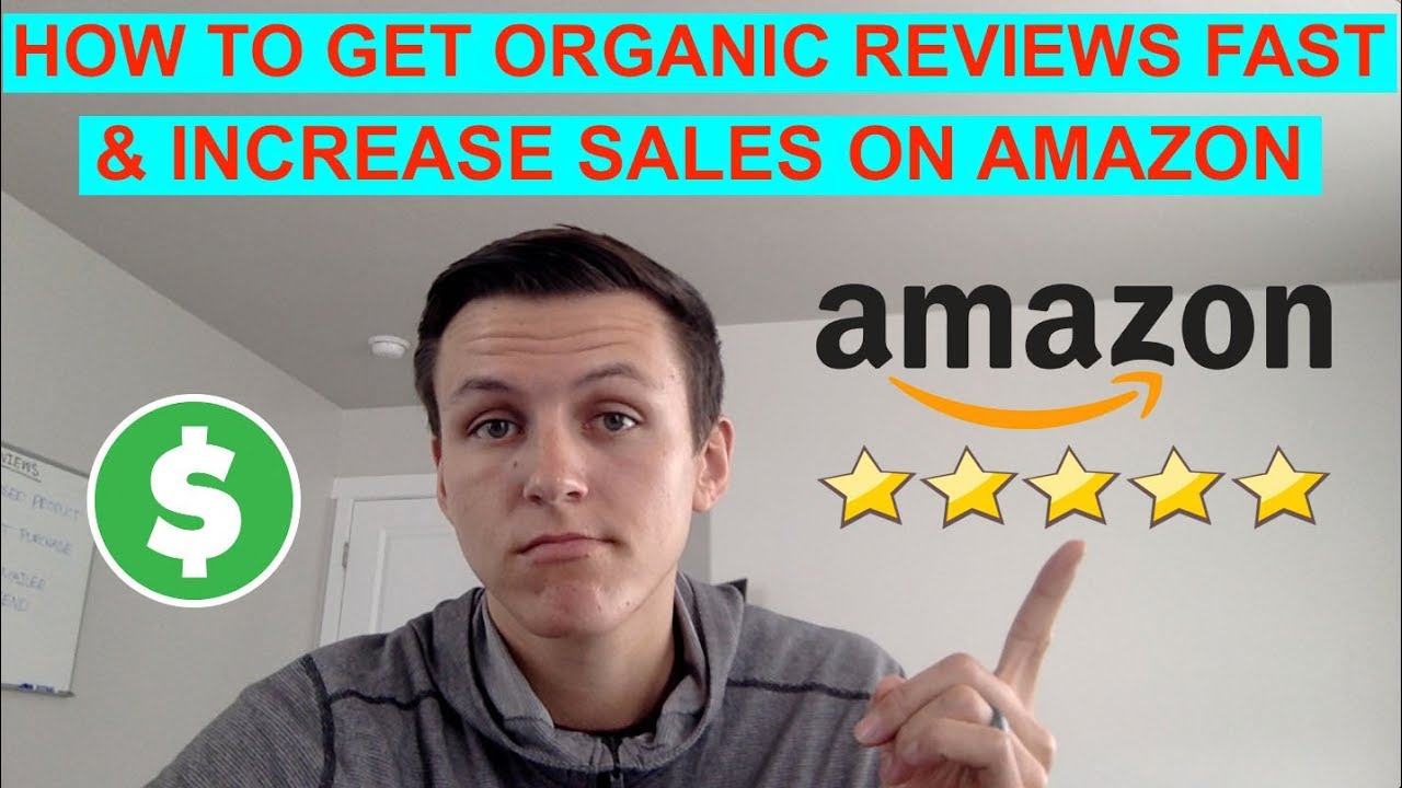 <h1 class=title>HOW TO GET ORGANIC REVIEWS FAST & INCREASE SALES ON AMAZON (Step-By-Step Tutorial)</h1>