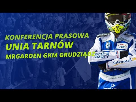 Konferencja po meczu Unia Tarnów - MRGarden GKM Grudziądz