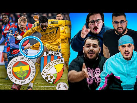SCANDAL DECISION IN THE 95TH MINUTE 🤬 FENERBAHCE vs. VIKTORIA PILSEN Watchparty 🔥