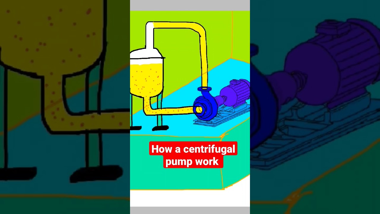 how Centrifugal Pump works animation #pump #animation #shorts