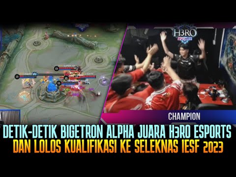 GELAR JUARA PERTAMA VYN DI BTR! DETIK-DETIK BTR JUARA H3RO ESPORTS 4.0!